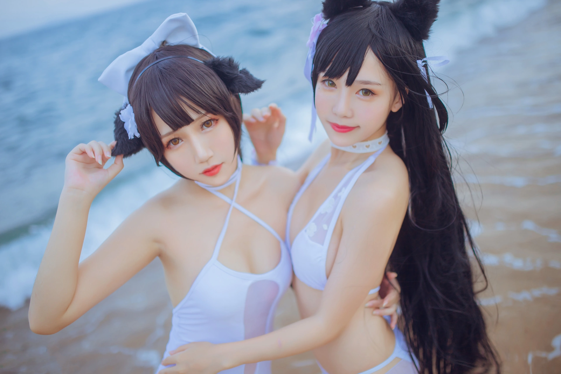 不呆猫 - NO.07 ×抖娘 獒犬海边泳装 3