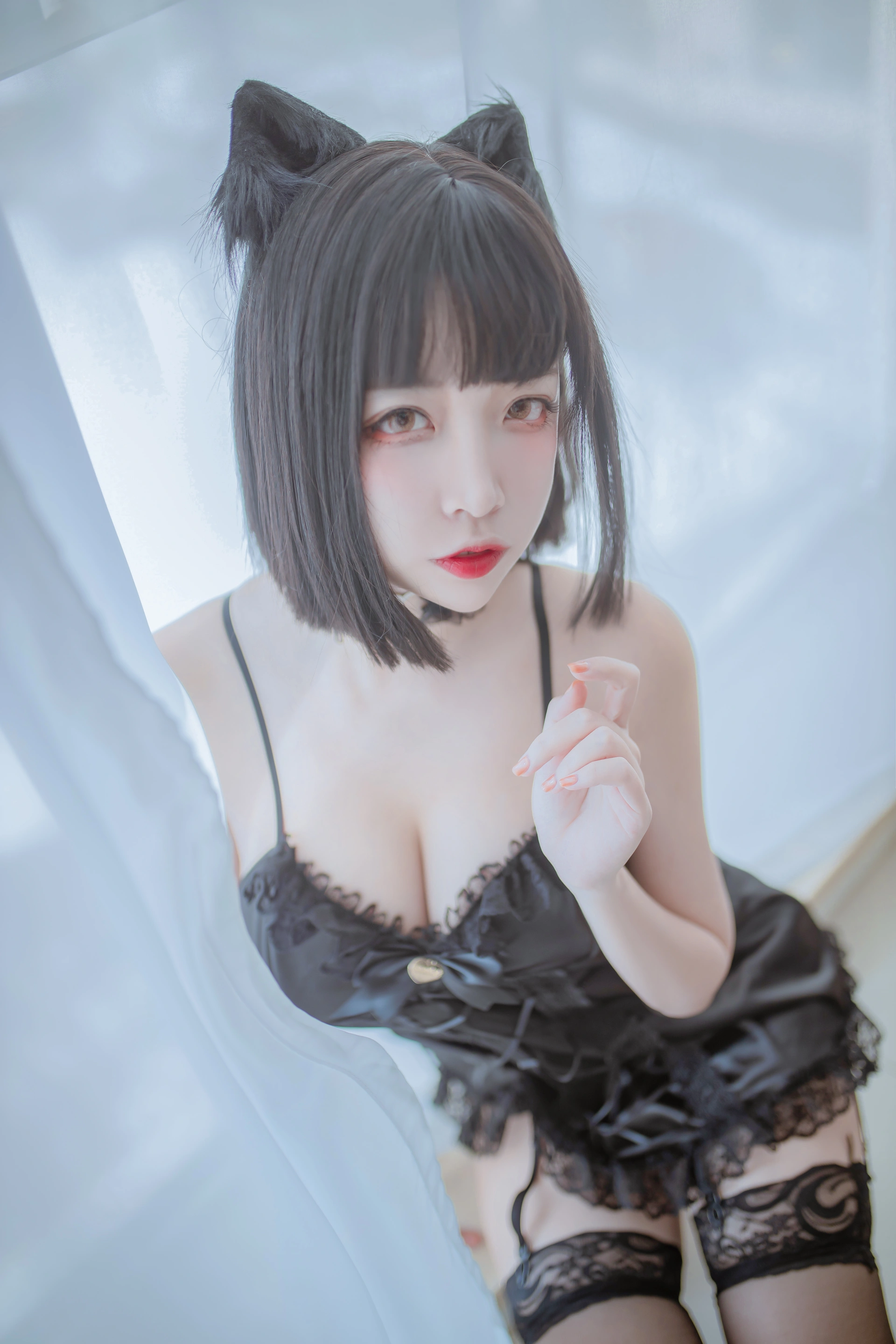 二佐Nisa - NO.069 x日奈娇 私房双人猫耳 2