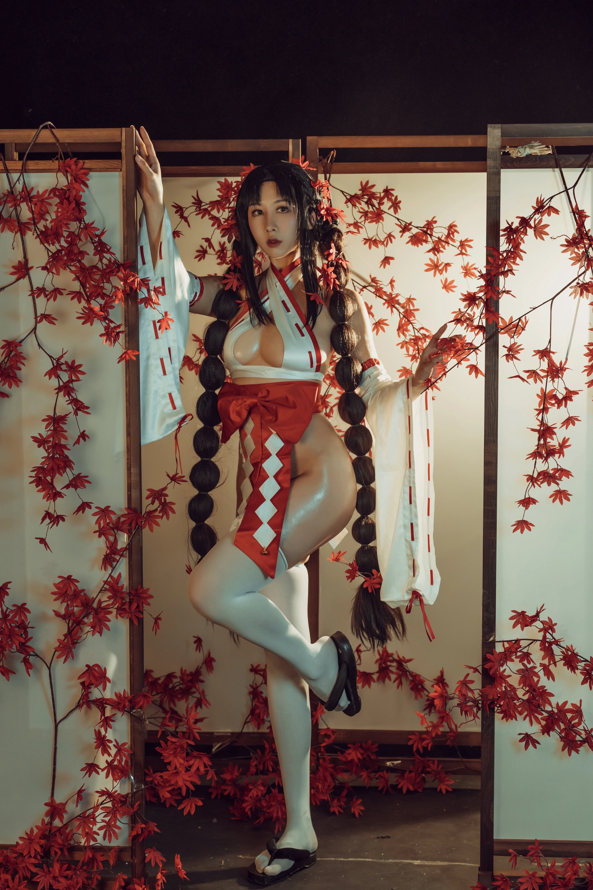 云溪溪 - NO.04 奶桃 巫女 1