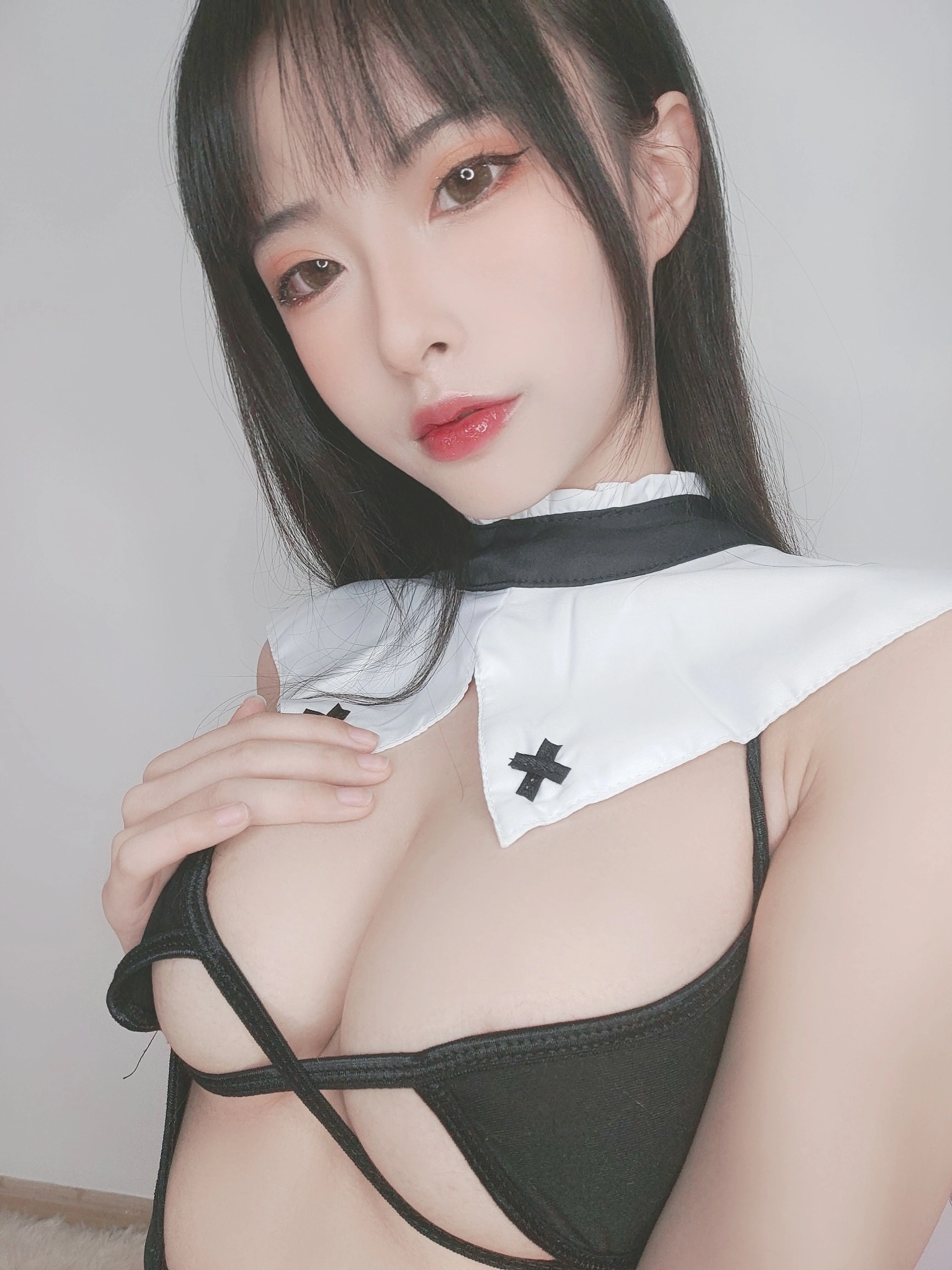 清水由乃 - NO.10 黑丝修女 3